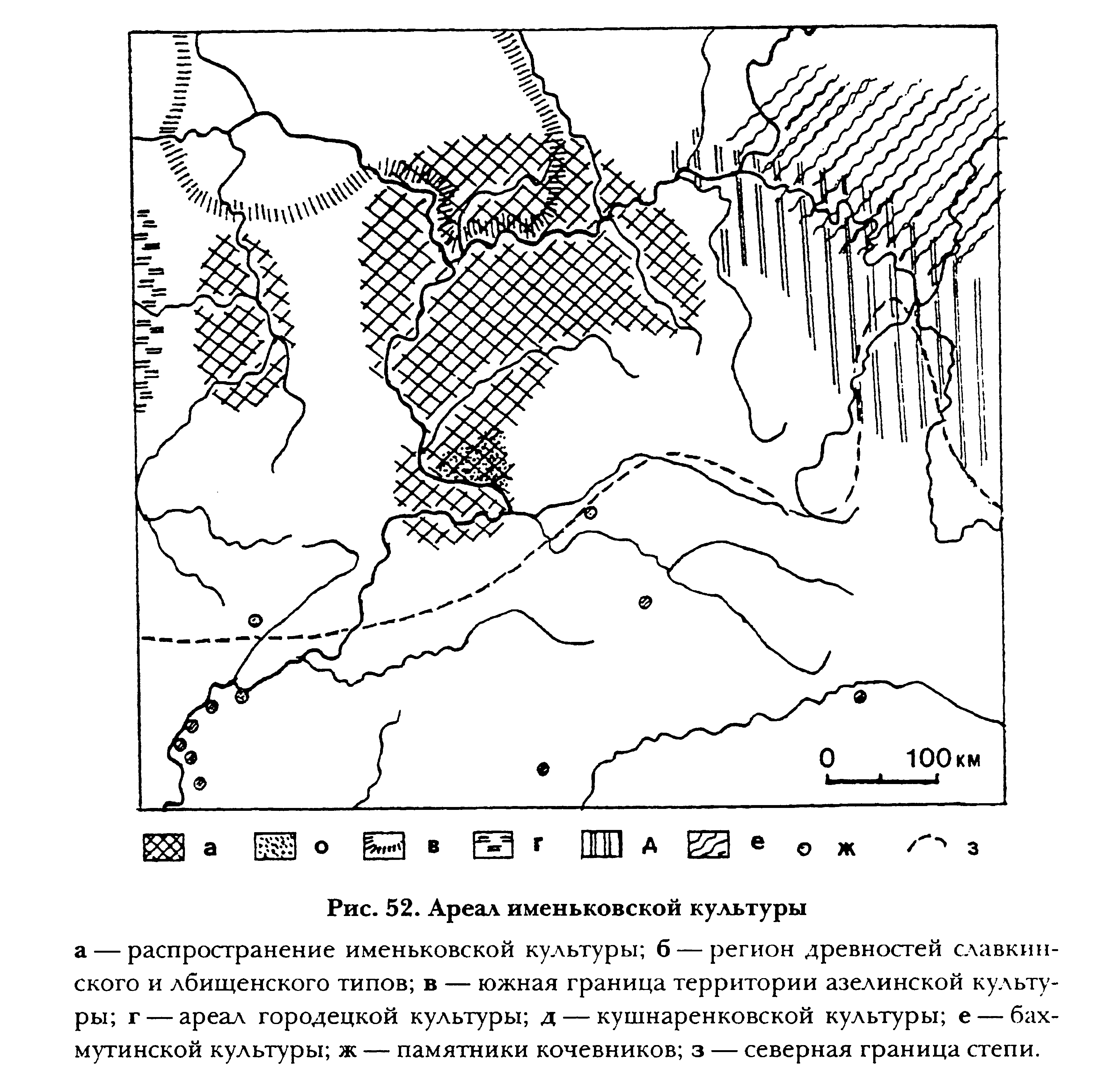 Ареал именьковской культуры